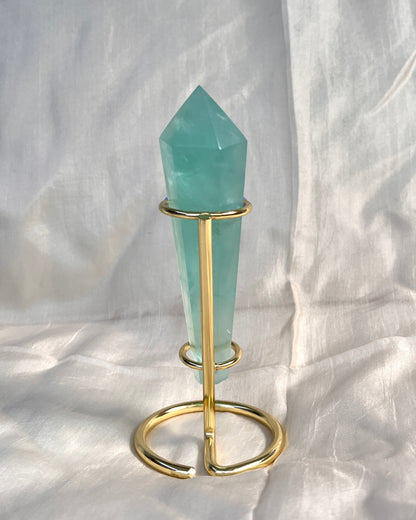 Fluorit auf Ständer 12cm