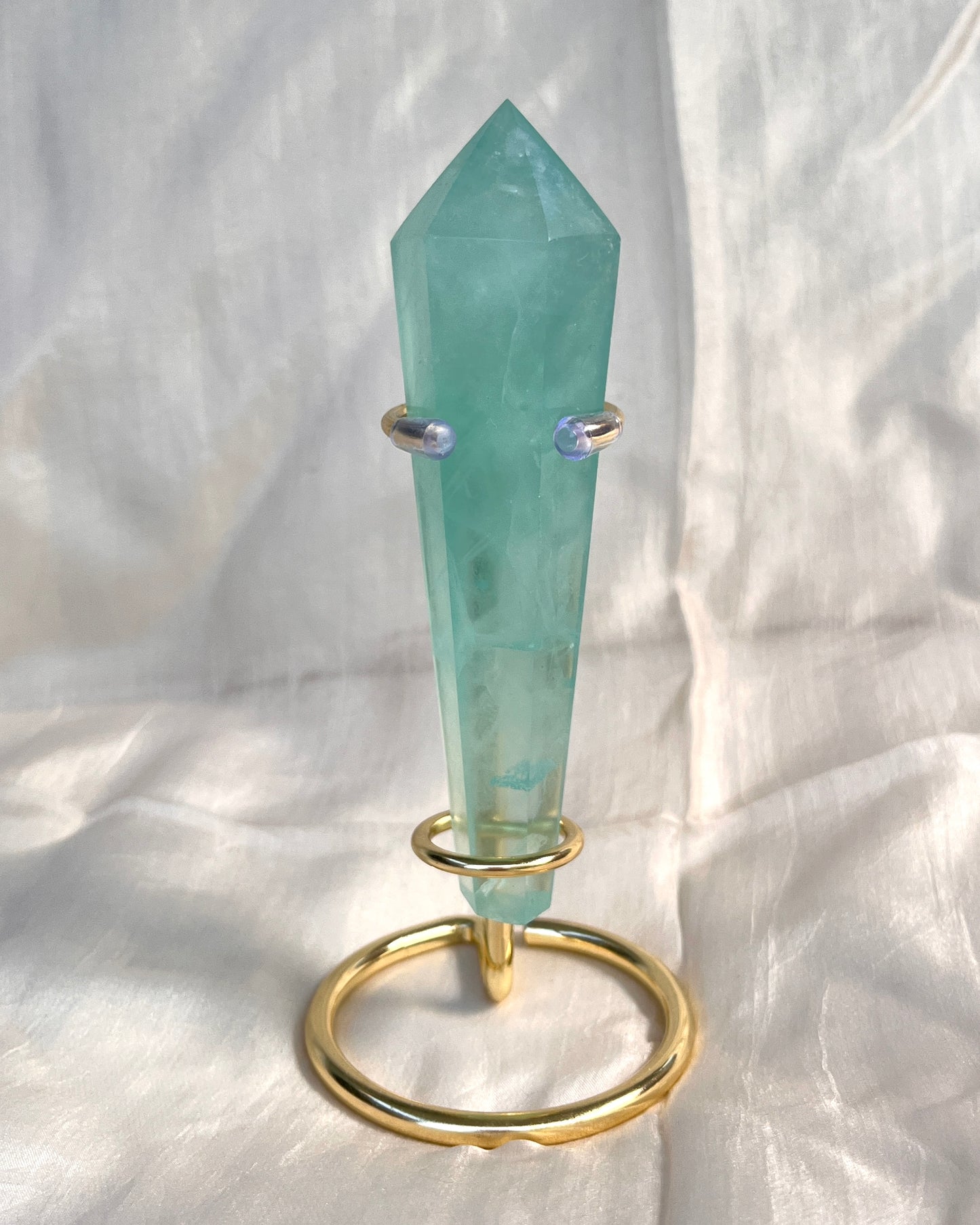 Fluorit auf Ständer 12cm