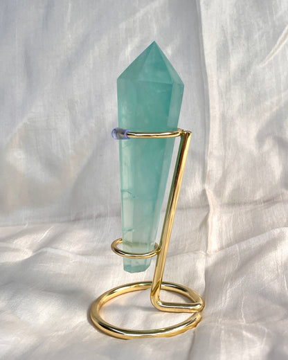 Fluorit auf Ständer 12cm