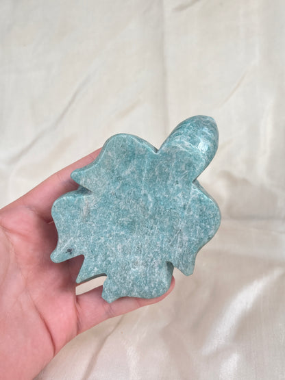 Amazonit Schildkröte Carving