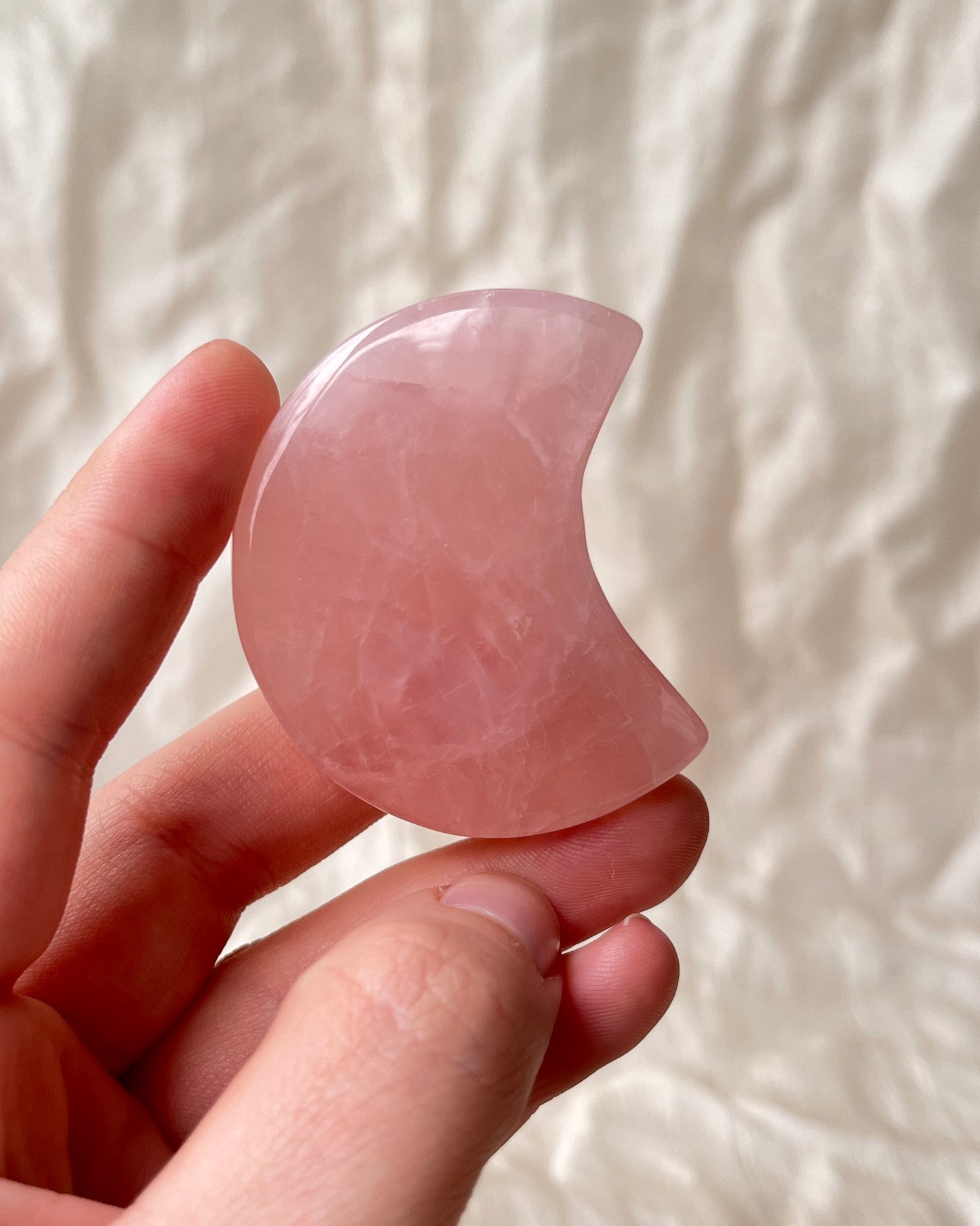 Jelly Rosenquarz Mond